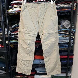 Y2K Quechua Convertible Pants Men‎ 33x31 Zip Off Shorts Gorpcore Outdoors Skater